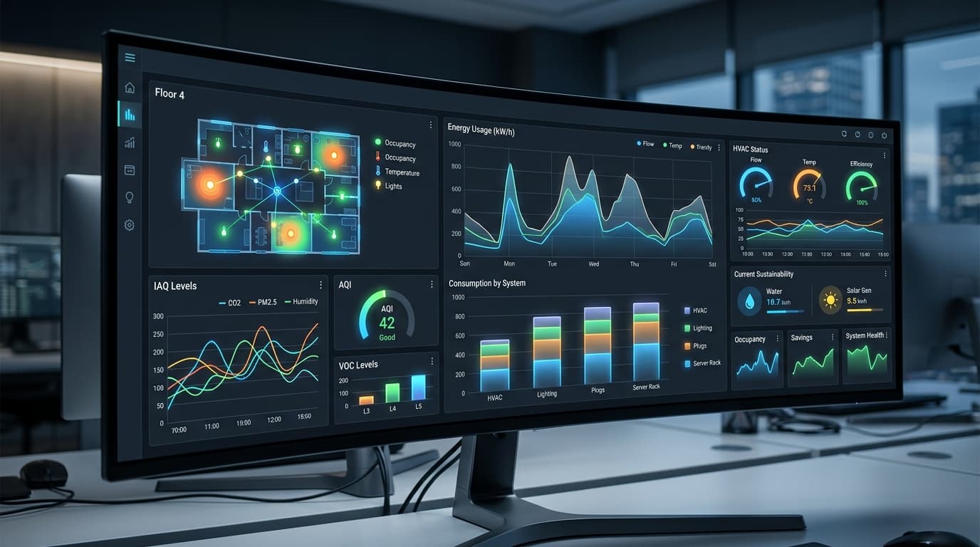 Real-time enterprise intelligence dashboard